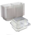 Disposable Plastic Transparent Box Food Tray Donut Cake Cup. 