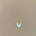 Love Necklace Women's Fashion Ins Collarbone Chain Simple Necklace for Girls Gifts. 