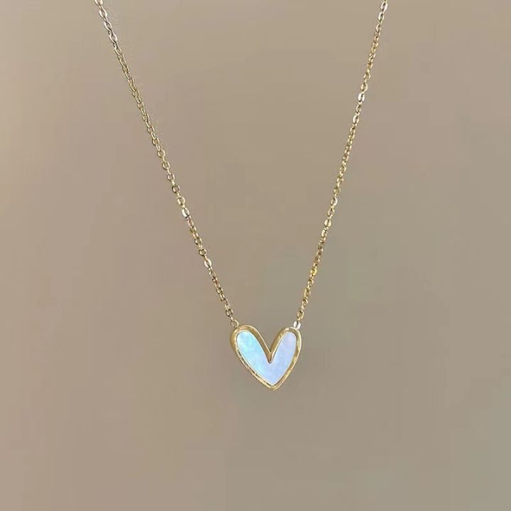 Love%20Necklace%20Women's%20Fashion%20Ins%20Collarbone%20Chain%20Simple%20Necklace%20for%20Girls%20Gifts%20-%20Image%202