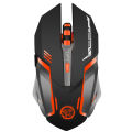 AZZOR Gaming Mouse 7-color Backlight Breath Rechargeable Wireless Comfort Gamer Mice for Computer Desktop Laptop NoteBook PC. 