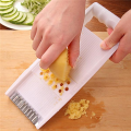 5 In 1 Vegetable Grater Slicing Replaceable Disk Vegetable Cutter Multifunctional Adjustable Carrot Grater Onion Dicer. 