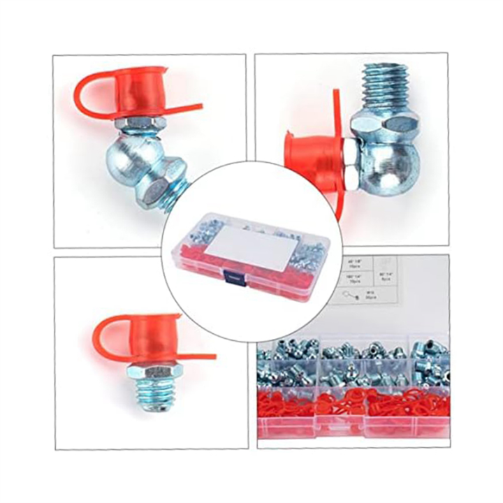 120Pcs/Set%20Leaf%20Spring%20Nut%20Grease%20Fittings%20Grease%20Couplers%20Grease%20Fitting%20Hydraulic%20Zerk%20Grease%20Durable%20Easy%20Install%20-%20Image%204