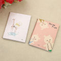 【MINISO】👍👍 20Pages/Sheet Retro Notepad Book Korean Lovely Cartoon Image Notebook Vintage For Kids Stationery Height:8Cm. 