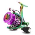 SK Series 14+1BB Spinning Fishing Reel 4000 10kg Max Drag Long Shot Reel Metal Spool Saltwater Reel CNC Rocker|Fishing Reels(4000). 
