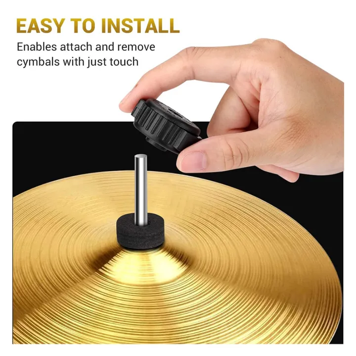 6%20PCS%20Plastic%20Cymbal%20Nuts,Quick-Set%20Cymbal%20Nut%20for%20Percussion%20Drum%20Kit,Percussion%20Replacement%20Parts%20-%20Image%207