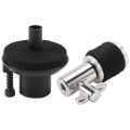 Hi Hat Clutch with Hi-Hat Base,Jazz Hi‑Hat Clutch Drum Hi-Hat Stand Post for Hi Hat Cymbal Drum Accessories. 
