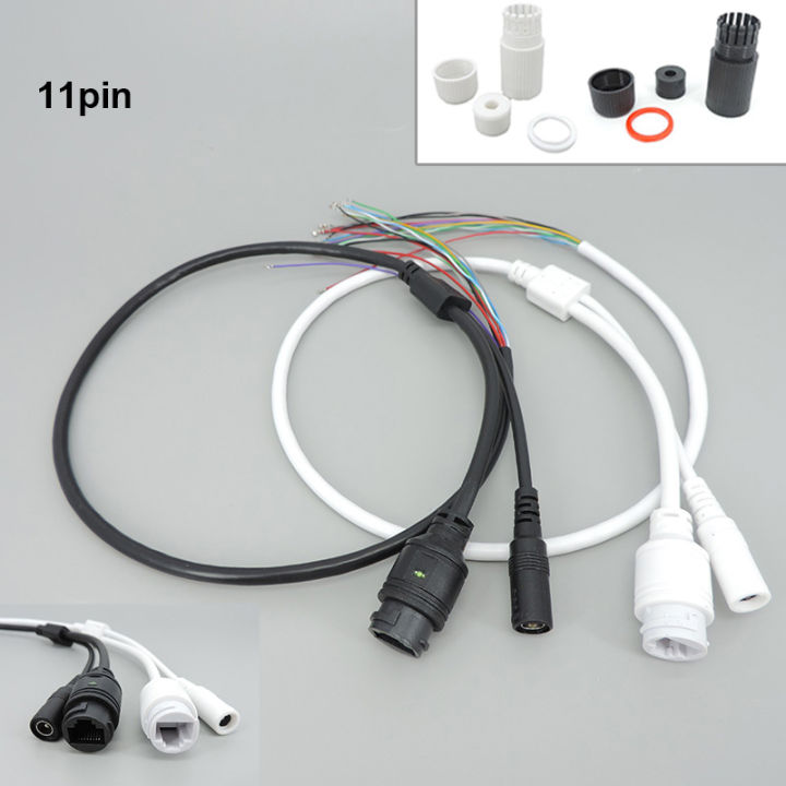 11 core CCTV POE IP network Camera Module video power cable RJ45 DC ...