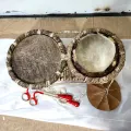 Kohomba Tammattama (කොහොඹ තම්මැට්ටම) High Quality Pansal with kadippu Pair Srilankan Traditional Drum Thammattama Instrument For Events, ceromony Sri Lanka Tammattama Drum and percussion instrument Thammettama tammattam thammattam kohoba kandy musical hub. 