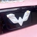 Modification and Decoration Sticker Wuling Confero MINIEV Cinnamoroll Babycinnamoroll Car Logo Cartoon MINIEV Car Logo Front Car Logo Macaron. 