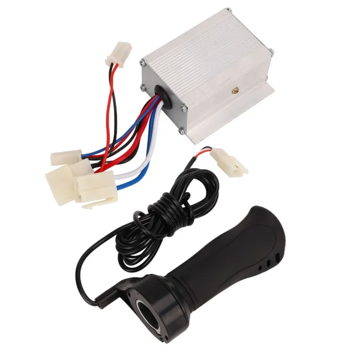 Durable 12V 250W Brush Motor Controller Aluminum Shell 3 Wires Electric ...