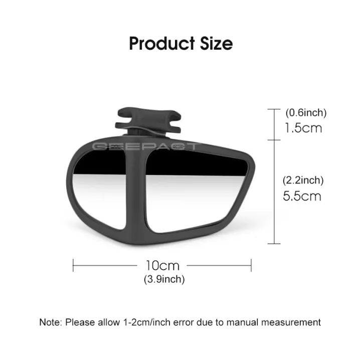 Geepact%202pcs%20Rearview%20Mirror%20360%C2%B0%20Adjustable%20Blind%20Spot%20Mirror%20Car%20side%20mirror%20Convex%20Mirror%20Double%20Side%20Reversing%20Mirror%20Auxiliary%20Mirror%20Automobile%20Exterior%20Rear%20View%20Reversing%20Parking%20Mirror%20Safety%20Driving%20-%20Image%207