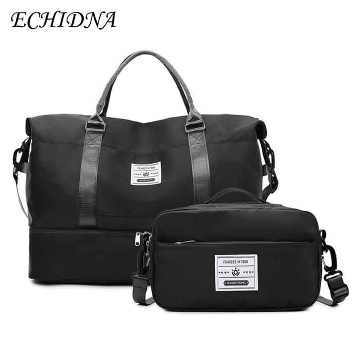 Gym Bag Large Capacity Waterproof Travel Duffel Bag with Shoe