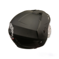 U.P.Co Jaguar Black Matt Motor Bike Helmet SLS Certified. 