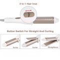 Hair Straightener and Curling  Portable 2 In 1 Professional  Iron GM- 2961. 