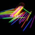 【HUT】 5/10/20Pcs Glow Sticks Party Bright Fluorescence Light Disposable Glowing Bracelets Props For Wedding Halloween Birthday Decor. 