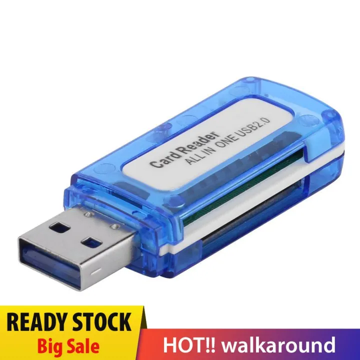 [walkaround] 4 in 1 Memory Card Reader USB 2.0 All in One Cardreader ...