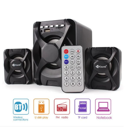 Kisonli%20U-2500BT%20Multimedia%20Speaker%20With%20Stereo%20Sound%20System%20Usb%20Sd%20Fm%20MP3%20Remote%20Control%20-%20Image%204