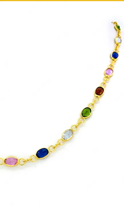 Gold%20Plated%20Box%20Multi%20Color%20Stone%20Chain%20With%20Free%20Gift%20Box%20-%20Image%203