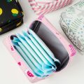 Sanitary Napkin Storage Bag Travel Sanitary Towel Pad Pouch Cosmetic Storage Box Student Women Portable Menstrual Small Bags. 