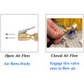 FNPT Dual Head Air Chuck,Closed Ball Air Chuck,Open Flow Tire Chuck. 