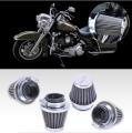35mm-Universal Motorcycle Air Filter Motorbike Carburetor Air Intake Pipe Mushroom Head Repalcement. 