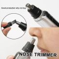 BZ-004 || 3 in 1 Electric Nose Hair Trimmer for Men& Women || Dual-edge Blades || Painless Electric Nose and Ear Hair Trimmer Eyebrow Clipper || Waterproof, Eco- Travel-User-Friendly. 