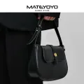 MATEYOYO Women's Bag Shoulder Bag Fashion Handbag Cross-body Bag Messenger Bag Retro Design Large Capacity Adjustable Shoulder Straps PU Leather Zipper Inner Pocket. 