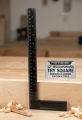 Engineers Try Square Woodworking Square ,L Square Ruler ,Anodized Aluminum Finish set - 12". 