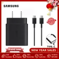 Samsung Super Fast Charger Adapter 25W EP-TA800 PD Travel Wall Chargers | With 3A USB C To USB C Cable | For Galaxy S20 S20+ S21 Ultra Note 20 10+ 5G A90 A80 A71 A70 5G. 
