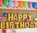 Happy Birthday 13 PCS SET Letters Foil balloon 17" Banner Party Deco Alphabet Aluminium. 