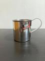 Stainless steel mug heavy quality 8 cm. 