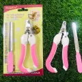 Pet Nail Clipper Stainless Steel Blade Grooming Trimmer for Your Dog & Cat & Pets. 