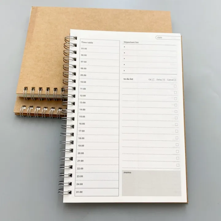 Creative%20Notebooks%20Agendas%20Diary%20Weekly%20Monthly%20Planner%20For%20Students%20Spiral%20Organizer%20Book%20Kraft%20Schedule%20Paper%20Office%20Supplies%20-%20Image%202