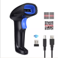 2D Handheld Wireless Barcode Scanner YHDAA 2.4G 2-in-1 USB & Portable Rechargeable QR/ Barcode Reader 1D/2D - YHD-1100DW YHDAA. 