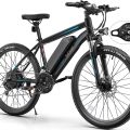 TotGuard Electric Bike, 27.5" Electric Bike for Adults 500W Ebike 21.6MPH Adult Electric Bicycles Electric Mountain Bike,48V 10Ah Removable Lithium Battery,Shimano 21S Gears,Lockable Suspension Fork. 