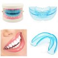 Soft Orthodontic Brace Buck Teeth Retainers Orthodontic Appliance Trainer blue. 