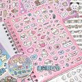 Telado Sticker Book Cute Cartoon Material Notebook s Sticker for Kids Notebook Guka Decorative Small Models. 