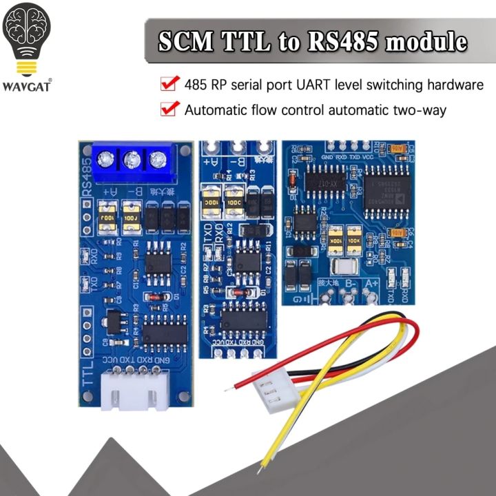 TTL Turn To RS485 Module Hardware Automatic Flow Control Module Serial ...