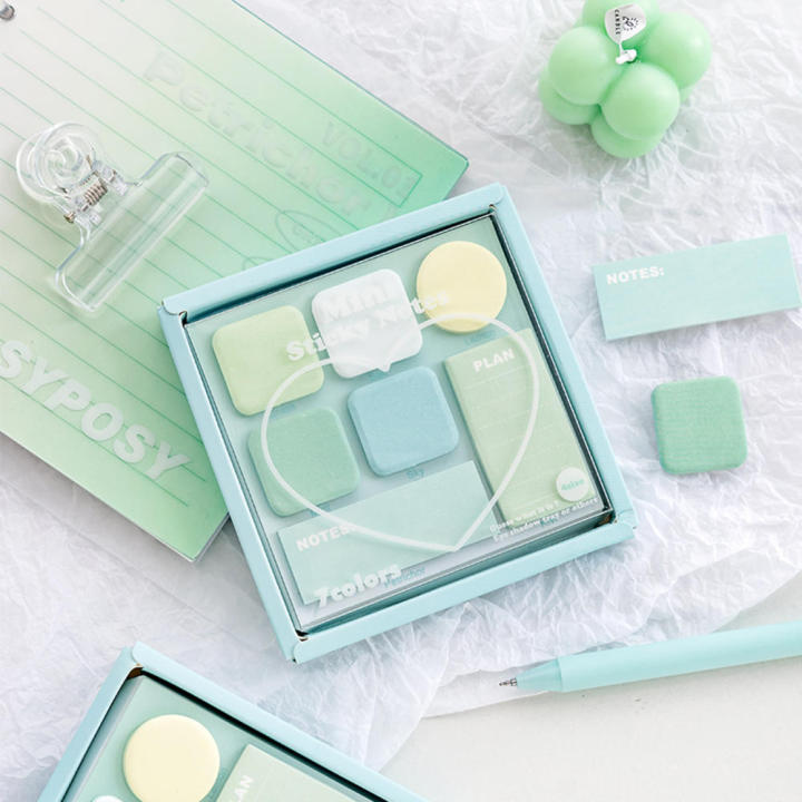 Mini%20Sticky%20Notes%20Set%20Faint%20Secret%20210%20Sheets%207%20Color%20Memo%20Pad%20Adhesive%20Label%20Diary%20Planner%20Stickers%20Office%20School%20-%20Image%205