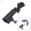 Golf Push Cart Umbrella Holder Mount Wheelchair Fishing Adjustable Angle. 