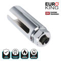 Gas Oxygen Sensor Socket Wrench 22mm - 7/8", CR-V, 8mm cut-out, 1/2" drive. 