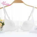 Muses Mall Women Girl Deep-U Low Cut Solid Color Backless Padded Bra Push-Up Underwear. 