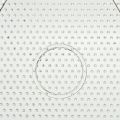 1Pc Round/Square/Hexagon Shape Beads Template Pegboards Puzzle For Hama Beads Perler Beads DIY Kids Craft Fuse Beads Toy. 