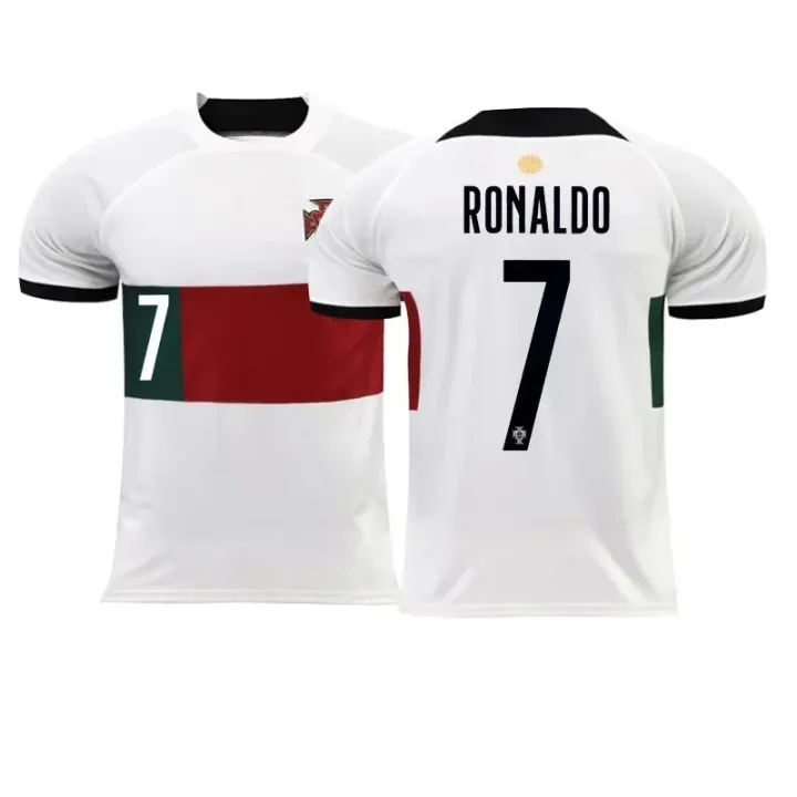 2023/24%20New%20Football%20Jersey%20Top%20Portugal%20Away%20No.%207%20Ronaldo%20Breathable%20Summer%20Soccer%20Jersey%20Men's%20round%20neck%203D%20printing%20-%20Image%202