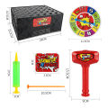 KOKKO Whack a Balloon Game Explosion Balloon Box Toy Game Balloon Popping Game Interactive Desktop Board Game For Family Party. 