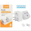 LDNIO Z4 Universal Travel Adapter EU US UK AU 4 In 1 International Multi Plug Adapter Wall Socket. 