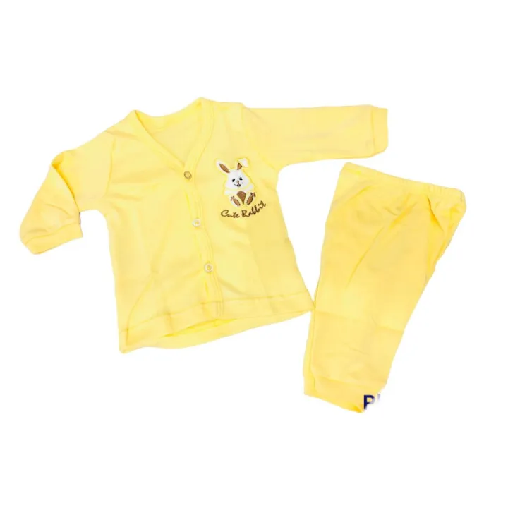 Unisex Baby Cloth Set Newborn To 6 Months Cotton Baby Suite Kids Kit Dresses For Babies Sleepsuit For Babies Bodysuit Winter Cloths Long Sleeve T Shirt And Bottom