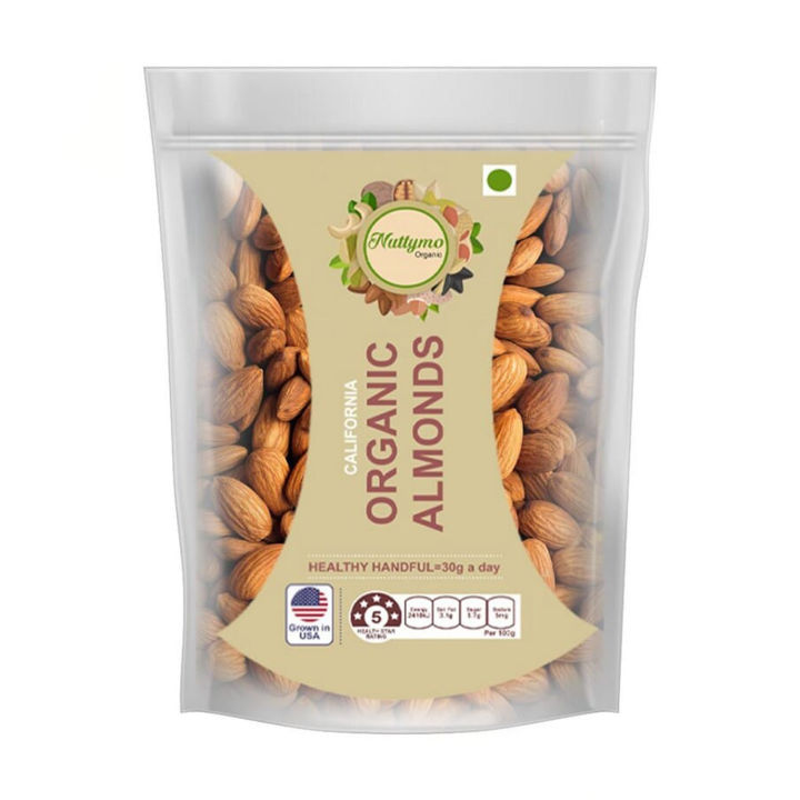 Nuttymo  Organic Almonds (100g)