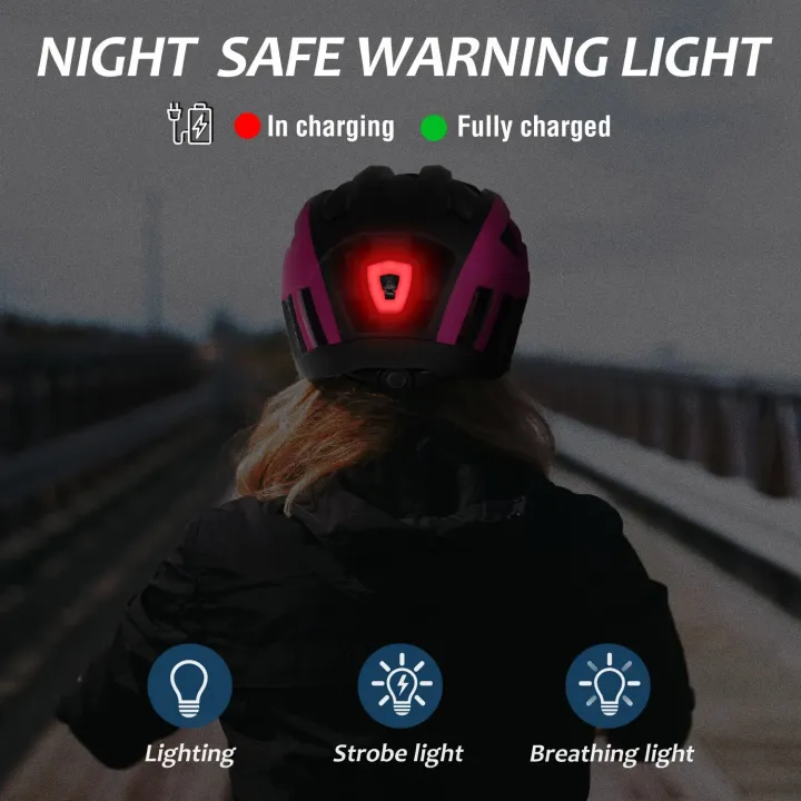 FUNWICT%20Bicycle%20MTB%20Helmet%20for%20Men%20Women%20with%20Visor%20Goggles%20Cycling%20Helmets%20Mountain%20Road%20Scooter%20Motorcycle%20Racing%20Bike%20Helmet%20-%20Image%205