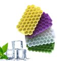 Honeycomb Ice Cube Tray, 37 Lattice Food Grade Silicone Ice Cube Maker Mould with Lids Easily Removable Ice Tray Mould for Ice Cream Party Cold Drink. 